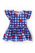 smu-plaid-mustang-flutter-twirl-bodysuit Mila & Rose - Sophia's StyleTwirl Bodysuit - S/S Flutter-1