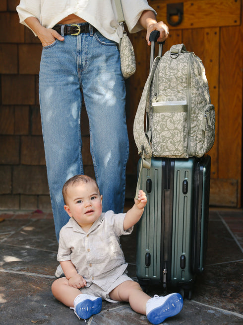 sazan-jujube-classic-diaper-backpack-paisley-floral jujube bags at sophiasstyle.com