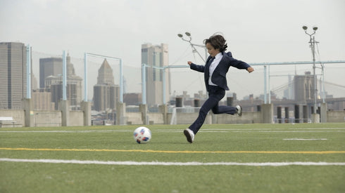 Navy Stretch Suit with Comfy-Flex Technology®