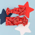 printed-knot-red-bandana Baby Bling Bows clips headbands - Sophia's Style-