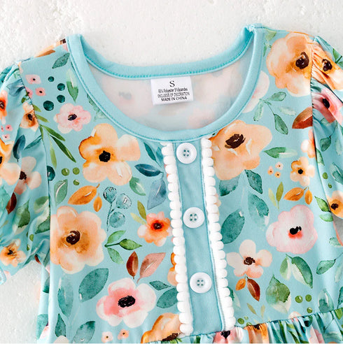 spring-teal-garden-playwear-dress little-miss-marmelade-Sophia's Style-4