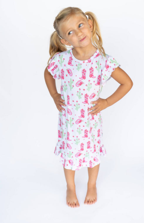 pink-cactus-cowgirl-nightgown Boosh Baby - Sophia's Style-1