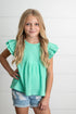 ella-turquoise-ribbed-flutter-shirt-oopsie-daisy-sophias-styleTops-1