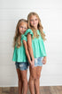 ella-turquoise-ribbed-flutter-shirt-oopsie-daisy-sophias-style-2