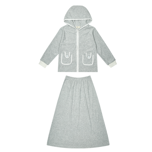 piped-terry-maxi-set-grey-crew-kids-sophias-styleCover up-1