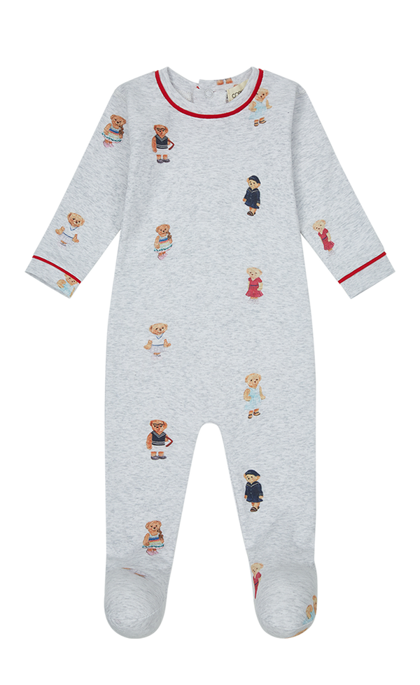 crew-bear-footie-grey-red-crew-kids-sophias-styleRomper-1