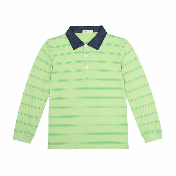 cory-long-sleeve-polo-green-crew-kids-sophias-styleTops-1