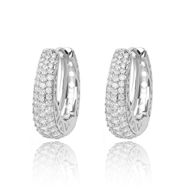 hoop-earrings-with-cubic-zirconia-Sophia's StyleEarrings-1
