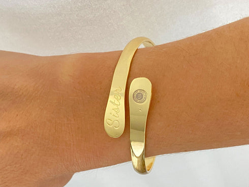 sister-bracelets-engraved-bracelets-my-best-friend-from-the-start-Sophia's Style-3