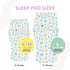 snugababe-swaddle™-sleep-pod-robots- - Sophia's Style -6