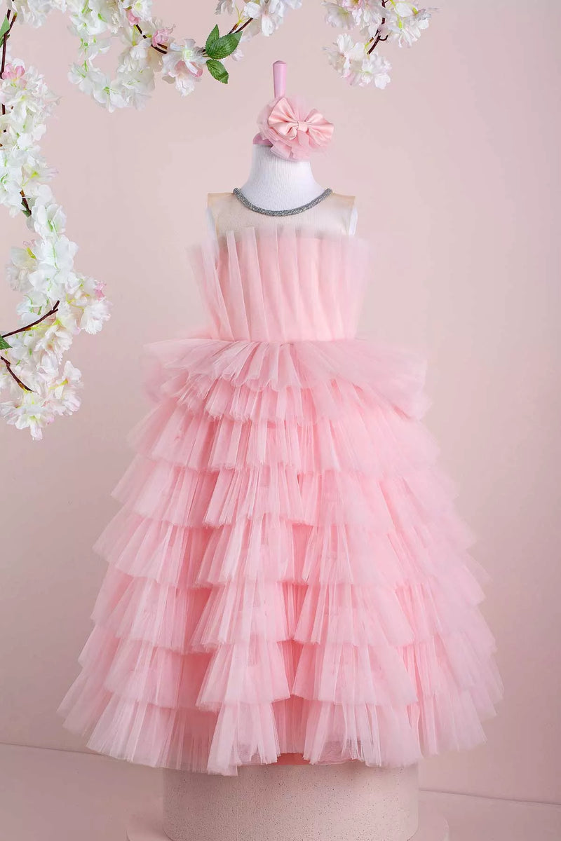 strapless open back dress Sofia Pink Party Dress – SophiasStyle.com