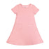 dusty-rose-bamboo-terry-daywear-girls-short-sleeve-dress-bellabu-bear - Sophia's Style -4