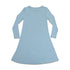 oasis-teal-bamboo-girls-long-sleeve-dress-bellabu-bear - Sophia's Style -9