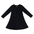 obsidian-black-bamboo-terry-daywear-girls-long-sleeve-dress-bellabu-bear - Sophia's Style -6