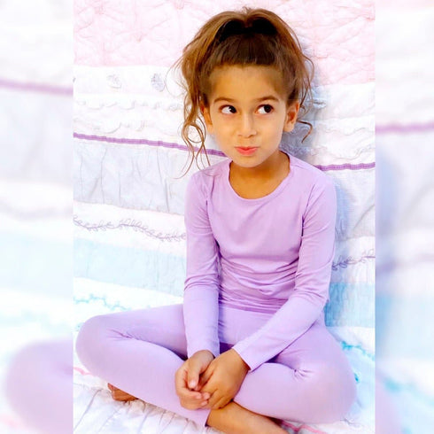 lavender-bamboo-kids-pajamas- - Sophia's Style -10