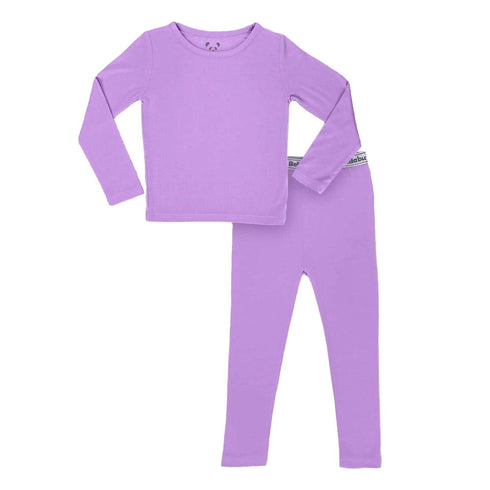 lavender-bamboo-kids-pajamas-bellabu-bear - Sophia's Style -2