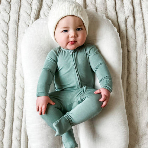 misty-green-bamboo-convertible-footie-bellabu-bear - Sophia's Style -3