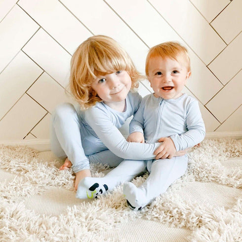 sky-blue-bamboo-kids-pajamas- - Sophia's Style -10