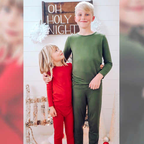 winterberry-red-kids-bamboo-pajamas- - Sophia's Style -13