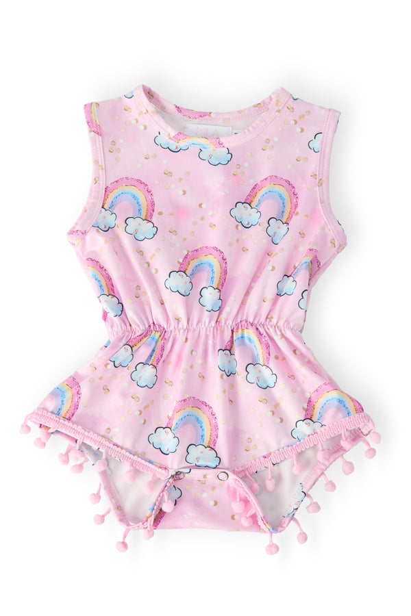 sparkling-rainbows-pom-pom-romper-sophias-stylePom Pom Romper-1