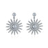 star-dangle-earrings-with-white-diamond-cubic-zirconia-Sophia's StyleEarrings-1