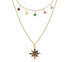 star-necklace-layered-with-rainbow-cubic-zirconia-stones-Sophia's Style-2