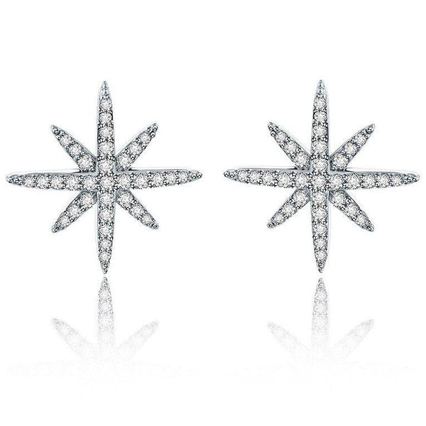 star-stud-earrings-cubic-zirconia-Sophia's StyleEarrings-1