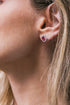 halo-zirconia-round-earrings Flying Tomato-Sophia's Style-2