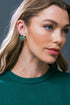 green-starburst-fan-stud-earrings Flying Tomato-Sophia's Style-2