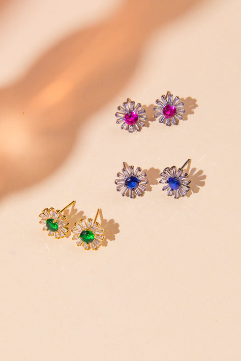 vintage-sunflower-earrings Flying Tomato-Sophia's Style-2