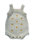 Sunshine Embroidery Romper - Cream