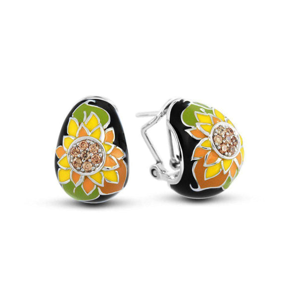 sunflower-earrings-sophias-styleItalian Enamel-1