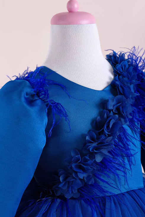 susan-sax-blue-party-dress-tha-dressing - Sophia's Style -2