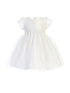 Baby Girls Multi Color Sequin Floral Lace Crystal Tulle Tea Length Flower Girl Dress S-XL - SophiasStyle.com