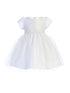 Baby Girls Multi Color Sequin Floral Lace Crystal Tulle Tea Length Flower Girl Dress S-XL - SophiasStyle.com