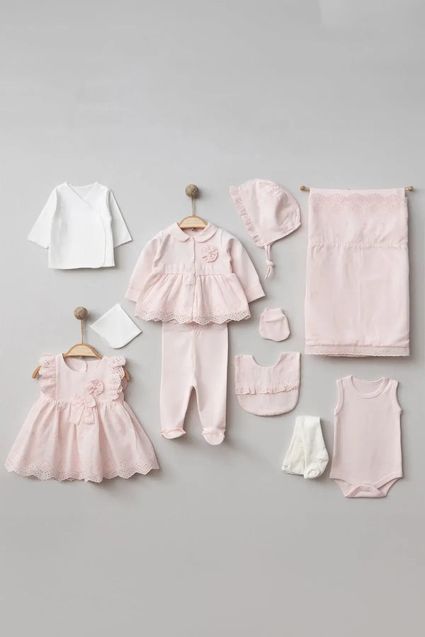 eden-newborn-homecoming-outfit-set-11-pcs-THA Dressing at Sophia's StyleNewborn Homecoming Set-1