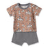 wild-wrangler-brown-western-bamboo-cotton-boys-short-set-Sophia's StyleTwo-Piece Sets-1