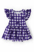 tcu-plaid-frog-flutter-twirl-bodysuit Mila & Rose - Sophia's StyleTwirl Bodysuit - S/S Flutter-1
