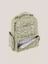 sazan-jujube-classic-diaper-backpack-paisley-floral jujube bags at sophiasstyle.com