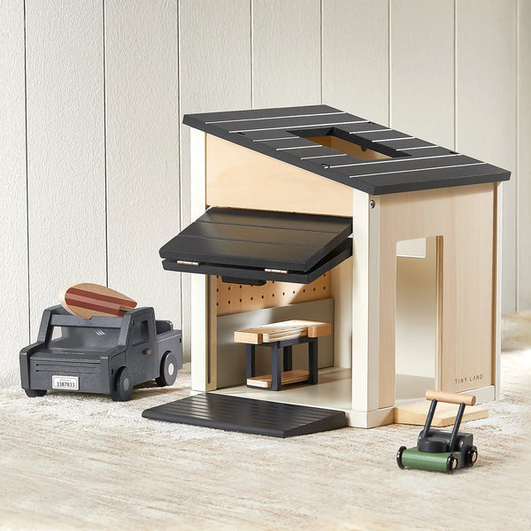tiny-land®-wooden-dollhouse-garage at Sophia's Style-1