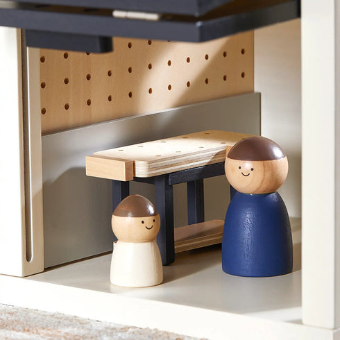 tiny-land®-wooden-dollhouse-garage at Sophia's Style-4