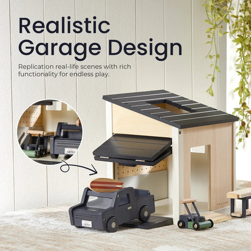 tiny-land®-wooden-dollhouse-garage at Sophia's Style-7