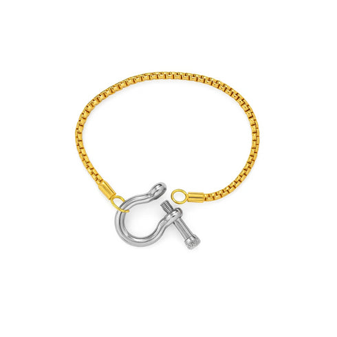 the-lucky-lock-horseshoe-carabiner-clasp-bracelet-Sophia's Style-10