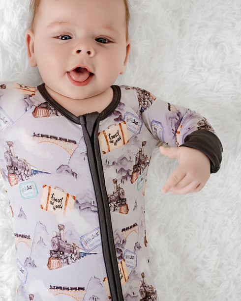 steam-dreams-train-romper Big Dreams Little Jammie Session Sophia's Style-2
