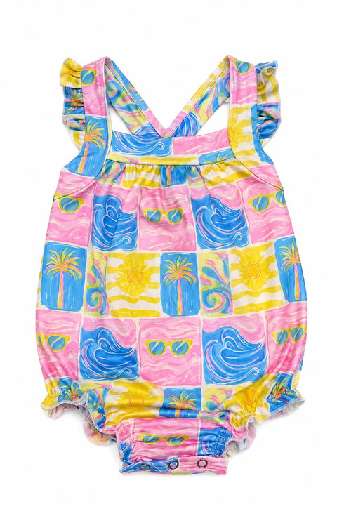 tropical-summer-ruffle-cross-back-romper-sophias-styleRuffle Cross Back Romper-1