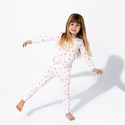 unicorn-bamboo-kids-pajamas-bellabu-bear - Sophia's Style -3