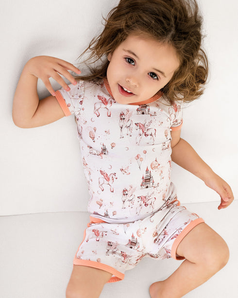 once-upon-a-castle-unicorn-short-set Big Dreams Little Jammie Session Sophia's Style-5