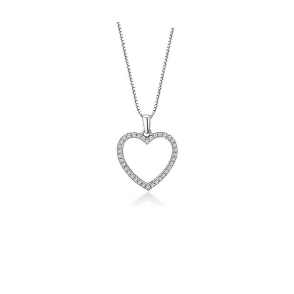 crystal-heart-necklace-with-cubic-zirconia-stones-Sophia's StyleNecklaces-1