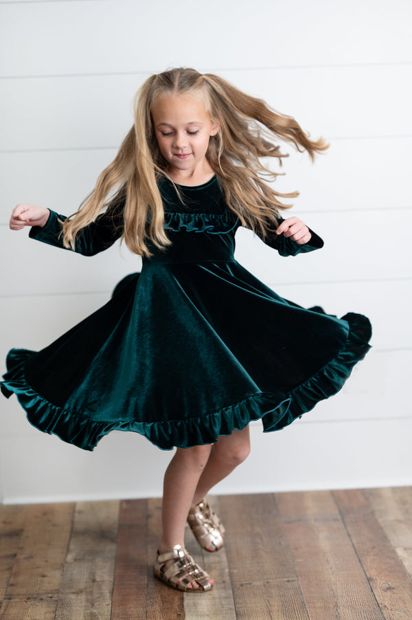 emerald-green-velvet-dress-adorable-sweetness-sophias-styleDresses-1