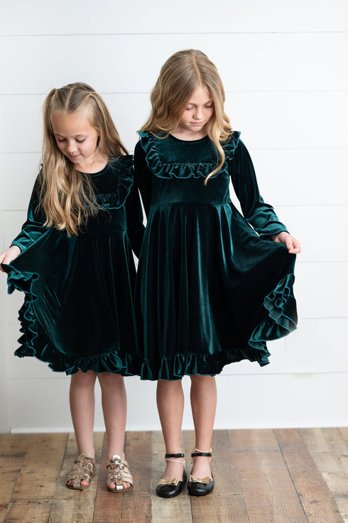 emerald-green-velvet-dress-adorable-sweetness-sophias-style-4